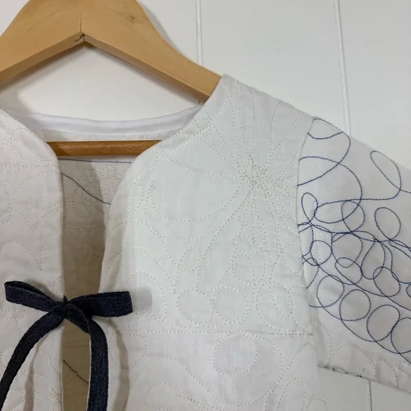 Remi Lyn & Co. “Doodle Arms” Handmade Quilted Jacket